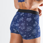 Shinesty The Astrology Major glow-in-the-dark zodiac signs women's boxers – astrology novelty
